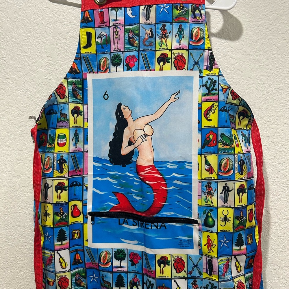 Colorful Mermaid Apron